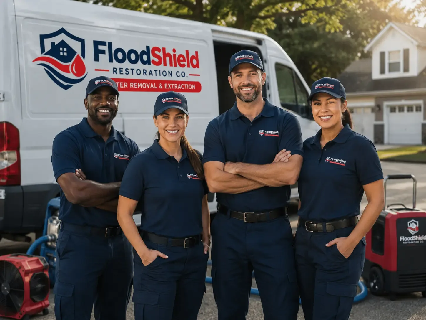 Flood Damage Restoration company in Pompeii, MI