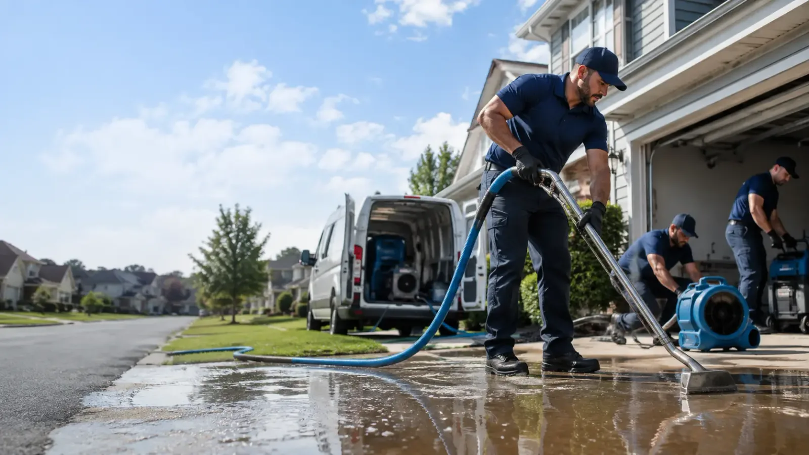 Flood Damage Restoration in Pompeii, MI